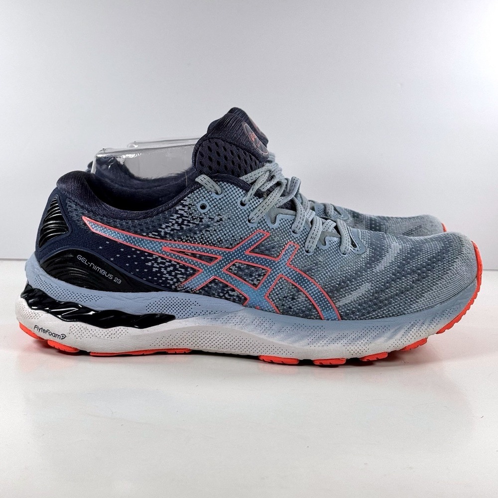 Asics Gel-Nimbus 23 Womens Running Shoes Blue Pink 1012A885 Size 9